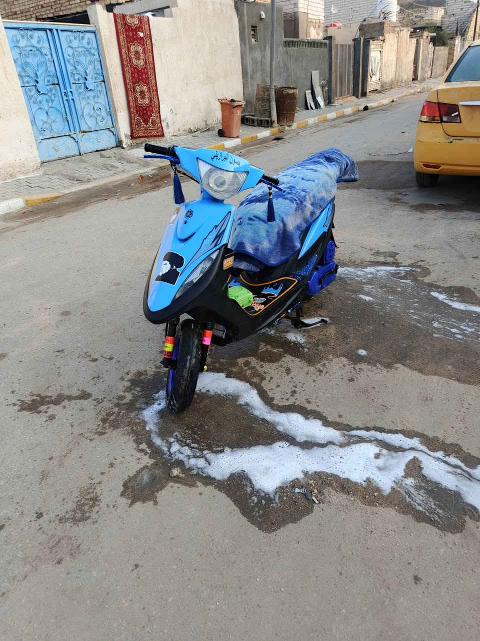 سلام عليكم عاده نشر بسبب وعود الكذبه درجه البيع كفاله عامه بس تزويد خارجي درجه شلعه ومعدل العنوان ميسان الهاتف ‏‪***********‬‏
