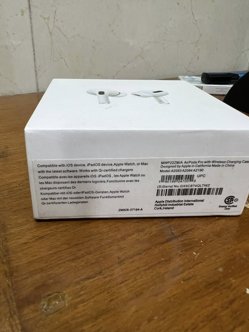 سماعات ايربود برو وعادي جدد تجي تفحص هية والكيبل وتكنك عليهة وتاخذهة عندي كمية جبيرة 
ابيعهن الزوج ب 15 الف وماكو هيج سعر مكاني بغداد العطيفية


**إذا كنت صاحب هذا الإعلان وتريد حذفه لأي سبب، رجاءا أرسل رسالة إلى الدعم الفني**