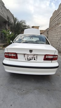 سمند موديل 2012 رقم بغداد سياره جاهزه من كلشي عده تلحيضات بسيطه  07700...