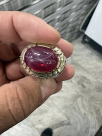 روبي ستار • مرصع ماس • ثقيل