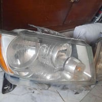 للبيع  زوج لايت جيب لاريدو و جام خلفي اسود بلادي و شفافة مع الدبلات و ...