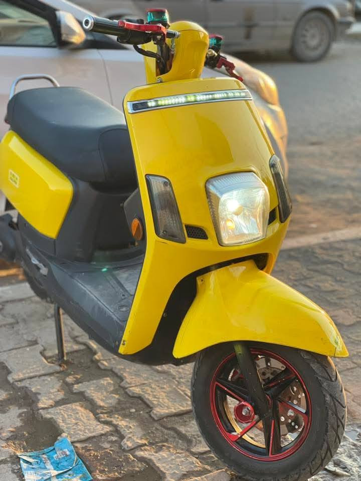 السلام عليكم/ دراجه شحن كله شغال كامله مابيه كل نقص كل شغال  بصمه الشراي يتصل 
***********
