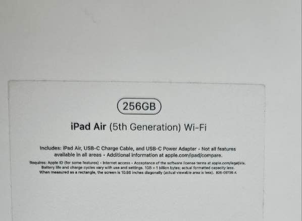 iPad Air 5
ذاكرة 256
معالج m1
جهاز مع كامل الملحقات 
الجهاز نظيف 
للبيع 
التواصل خاص Singapore


**إذا كنت صاحب هذا الإعلان وتريد حذفه لأي سبب، رجاءا أرسل رسالة إلى الدعم الفني**