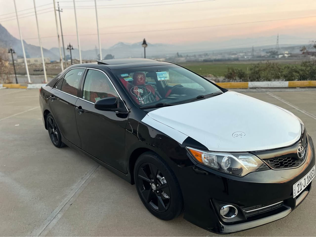 کامری ٢٠١٢  مەواسەفات se سلایت    کوشن کارەبایی  دژە خلیسک گێر حادی و تۆماتیک تەحدیل سورحە فۆیۆم و بلوتوس و جەندەها مواسەفاتی تر
سەنەوی و تایەی تازەیە گێر و مەکینە بە شەرت وەکوو بۆیاخ  بەس بۆنیت بۆیاخە  بێ ناوەوەوە
شوێن :رانیە
***********vibar w wats app
*********** رانية, السليمانية
