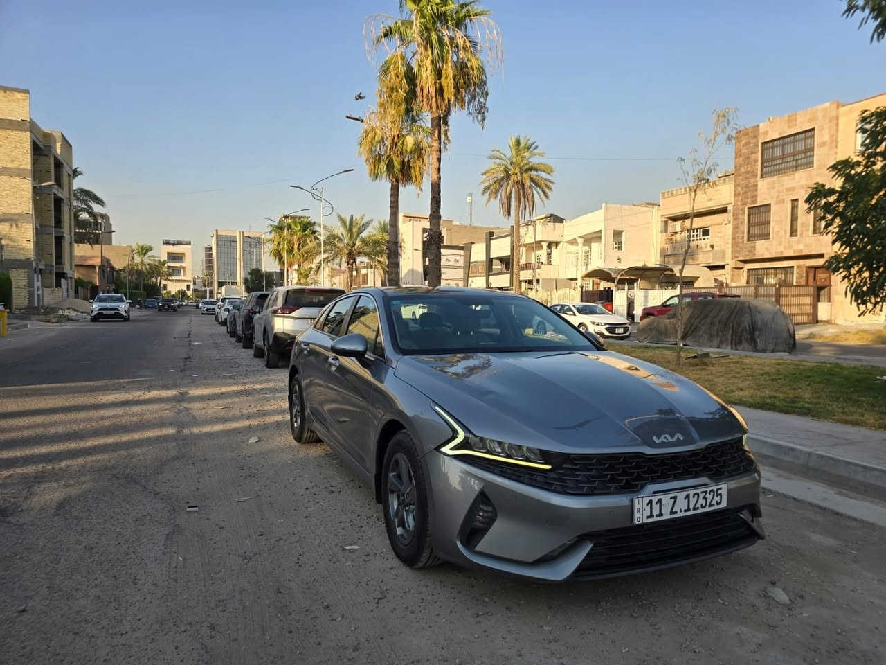 سلام عليكم...
،k5 موديل 2022 خليجي

ماشية ٥٨ الف كيلو
محرك 2500 تنفس طبيعي
حساسات امامي خلفي
اربع وضعيات قيادة
كروس سرعة
تحكمات ستيرن
شاشة اعطال
كير ومحرك جديد مكفولات
السيارة جاهزة بدون اي نقص 
صبغ جاملغ خلفي رش فقط بدون سمكرة
مكان بغداد
سعر 165$ بيهه مجال
***********
