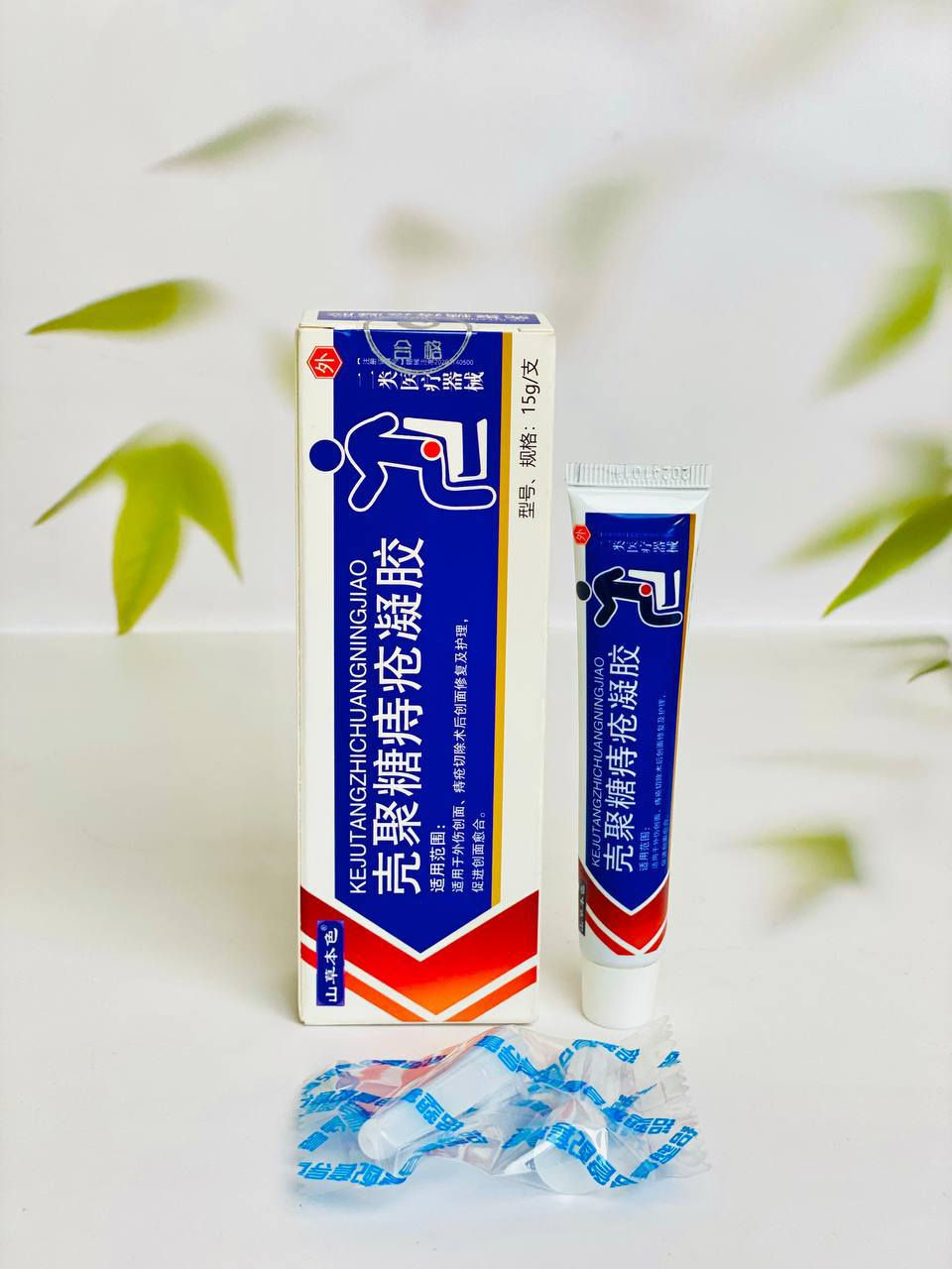 #جل_الكيتوزان_للبواسير" (Chitosan 🥰Hemorrhoids Gel)      

الاستخدام: مصمم لإصلاح ورعاية الجروح الخارجية، وجروح ما بعد عمليات استئصال البواسير، ولتعزيز التئام الجروح.👍

المكونات: المكون الرئيسي هو الكيتوزان.💯
يأتي في أنبوب بوزن 15 غرام.


**إذا كنت صاحب هذا الإعلان وتريد حذفه لأي سبب، رجاءا أرسل رسالة إلى الدعم الفني**