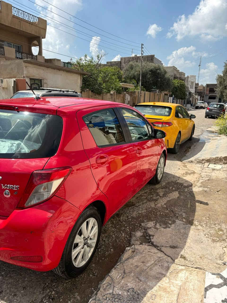 سلام عليكم سياره يارس S   موديل (2014) سياره نضيف كالين تايتل بدون ضرب بدون صبغ كير محرك تبريد تدفئه كله بال شرط صدر دبلات 4تايرات جدد سياره كلها شرط رقم اسليمانيه جديد سنويه بسمنا لحد 2027 بطاقه بانزين بيها مواصفات S حساس خلفي شاشه كامره سيارة خير من الله سعر 105 وبي مجال للشراي مكانه كركوك رقم *********** 💫 اتصل وتدلل ❤️
