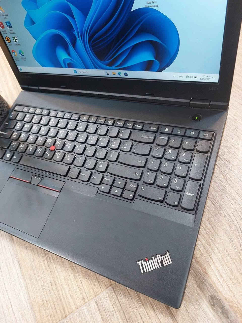 Lenovo L580 جيل سادس حجم شاشة كبير 15.6
 مناسب للبرامج المكتبية والطباعة والتصفح

 السعر. 335 الف مع التوصيل 
……………………
✓ المعالج Core i7-8th جيل ثامن 
✓ ذاكرة الوصول العشوائي (الرام) 8GB 
✓ التخزين( الهارد) SSD 256GB 
✓ مقاس شاشة(حجم الشاشة)  15.6 "
✓ كيبورد  عربي انكليزي Full k.b 
………………………………… بغداد, العراق


**إذا كنت صاحب هذا الإعلان وتريد حذفه لأي سبب، رجاءا أرسل رسالة إلى الدعم الفني**