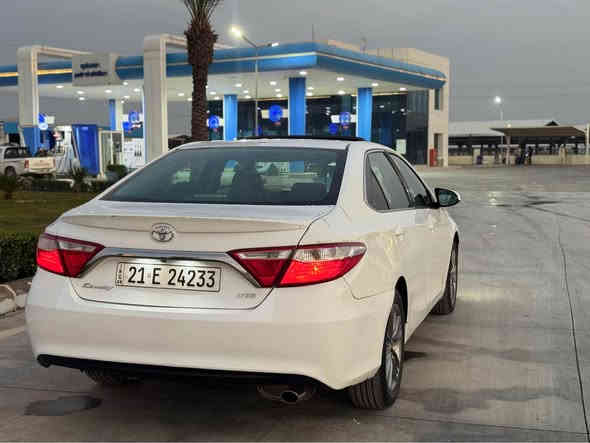 تۆیۆتا كامری مۆدێل ٢٠١٦ XSE مواسەفات تەنها بەسمە نییە
سڵایت كوشن. جڵد و. كوشن هیتەر شاشە گەورە تەبرید مەركەزی كوشن شاموا نمونە لە جوانی. 
بۆیاخ / ٢ پارچەی بۆیاخە كەمێك تەنیشت حەوزی گرتووە پێش كەپس بەبێ ئێڕباگ. تەقین 
سەیارەكە  ١٠٥میل ڕۆشتووە گێڕ و مەكینە بەشەرت نەكراوەتەوە و. نەگۆڕاوە بێ حەیبە
سەنەوی تازەیە بەناوی خۆمە.
نرخ / ١٥٥وەرەقە و. كەمێك مەجال
ژم / ***********
ژم / *********** رانية
