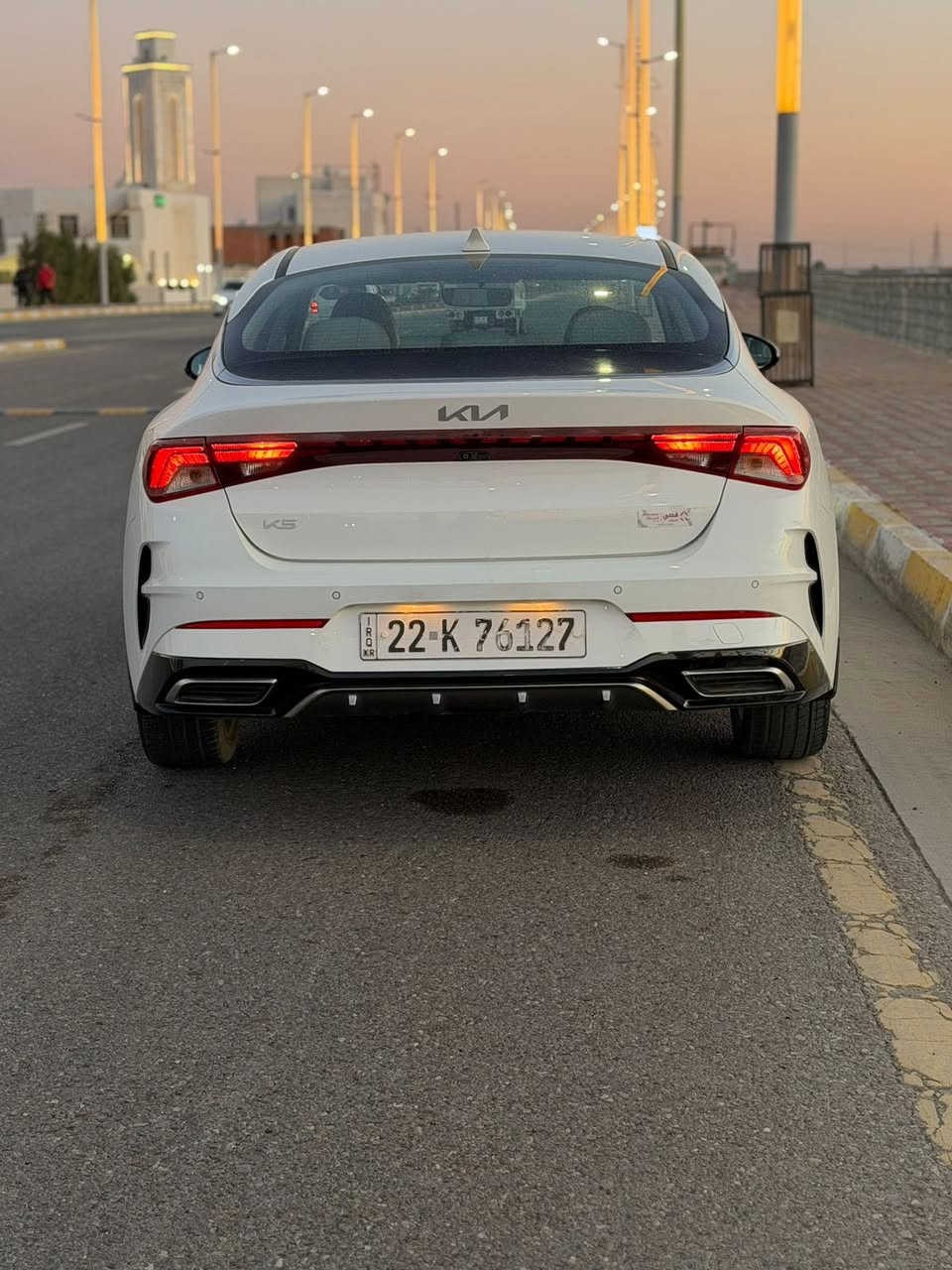 K5 2023 خليجي
مكفوله كفاله عامه 
رقم اربيل الدولي الجديد 
السياره باسمي وشرط تحويل مباشر  
السياره ماشيه 70 الف كيلو 
محرك 2000 دوش المرغوب  
خمس اوضاع قيادة
رادار امامي وخلفي
وبعد بيه اهواي مواصفات المعروفه
السعر  205وبيه مجال 
للأستفسار الأتصال على الرقم ***********
