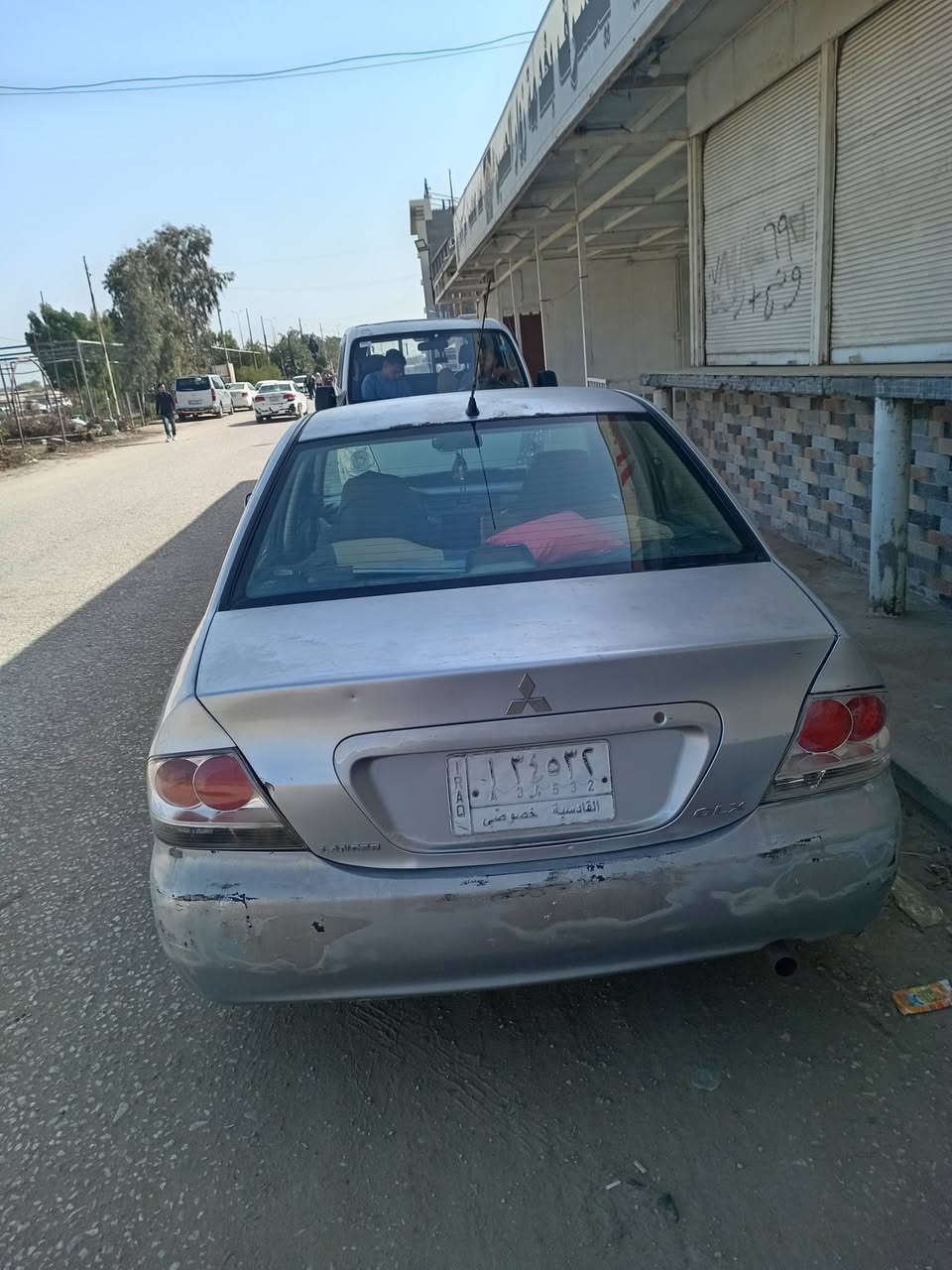 السلام عليكم
لانسر مسبوشي موديل 2010

كير محرك مكفول

تبريد ثلج وتدفئه هم + شاشه بلوتوث +تخم تايرات + دوشمه + حداديه فول جاهزه السياره 

بيه طخات بسيطه ممصلحات مببينات بالصور قطره صبغ مابيه وضع شركه رقم قادسيه تحويل ثاني يوم 

السياره شركه قبق اسود

السعر 75 وبيه مجال

استفسار خاص

***********
