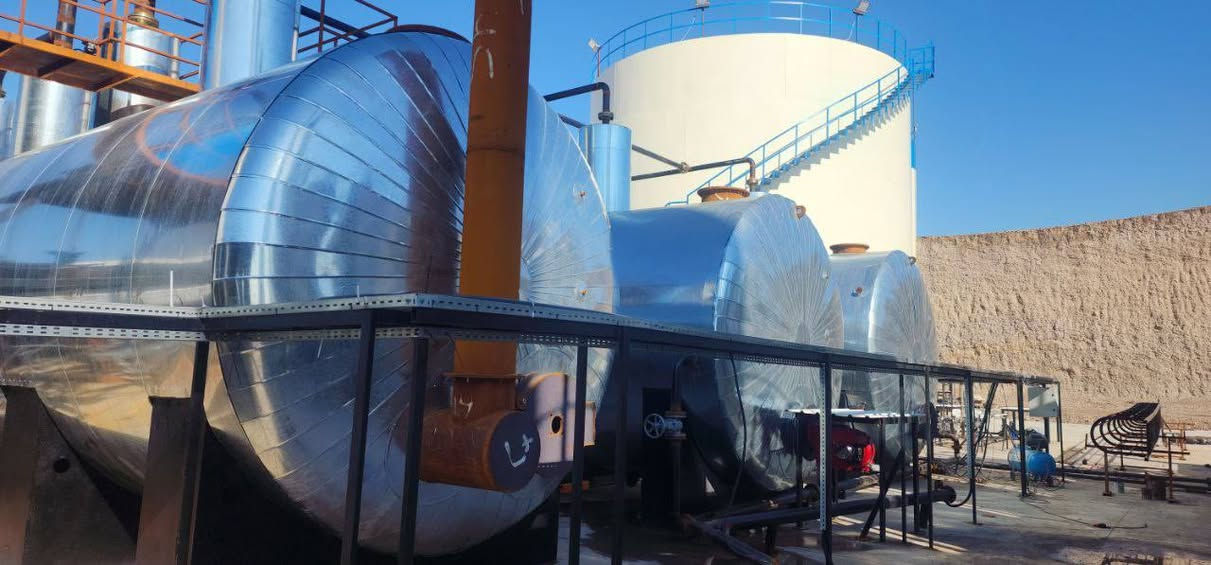 من تصميم وتنفيذ شركة الثابت لمعامل الاسفلت ومنظومات البوليمر والمستحلب ومصافي النفط 
تم انشاء مصفى نفط في اربيل . 
بطاقة إنتاجية 500 طن /يوم . برج تقطير فراغي.
لإنتاج ( الاسفلتيات  ـ  زفت مؤكسد الطلاء القيري ـ زفت مستحلب ـ زفت مبلمر ).
العراق - الموصل 
***********
***********

https://www.al-thabit.com
