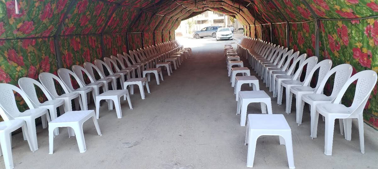 مكتب الصادق لايجار كافه المناسبات الجوادر والكراسي
يوجد توصيل كافه أحياء الديوانيه
التواصل الخاص او اتصال
***********
