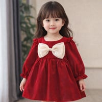 فستان عيد • ملابس أطفال • مقاس ٢-٣