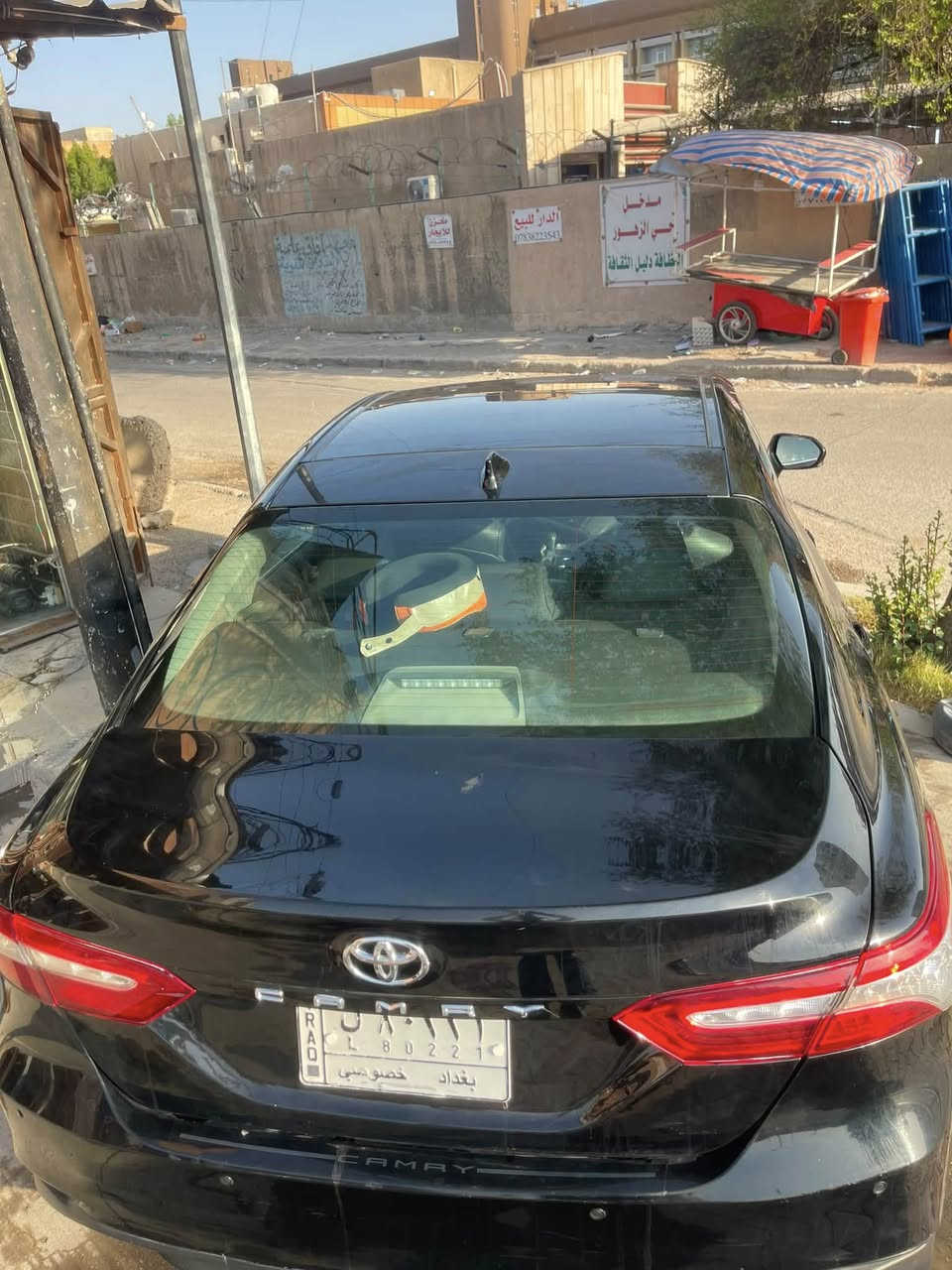 السلام عليكم كامري ٢٠٢٠ XSE بانوراما بدون ايرباك حادث جاملغ خلفي صبغ بغداد شارع ١٤ رمضان الاتصال بالرقم ***********
