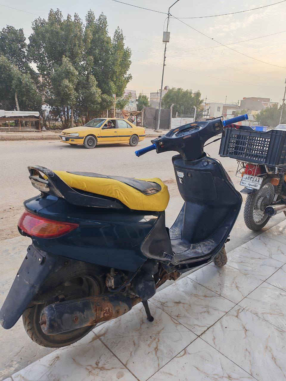 سلام عليكم دراجه فراشه شغاله نكره سلف على فحص للبيع شراي يتصل مكاني ديوانية مركز محافظة حي العسكري 350بيه مجال ‏‪0781 633 9020‬‏
