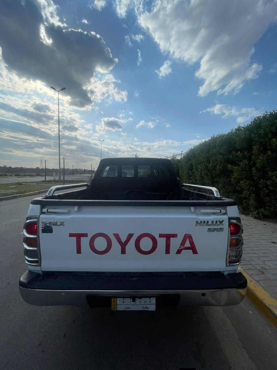 سلام عليكم تيوتا هيلوكس2011 سعودي جملق الايمن مبدل وال دعاميه الاماميه مبدله وباردات قليله بيها رقمها بغداد مشروع وطني
شاصي 12 ماشيه245 ميكنه كير مكفولات تبريد ثلج❄•••سعرها185وبيها مجال ***********
