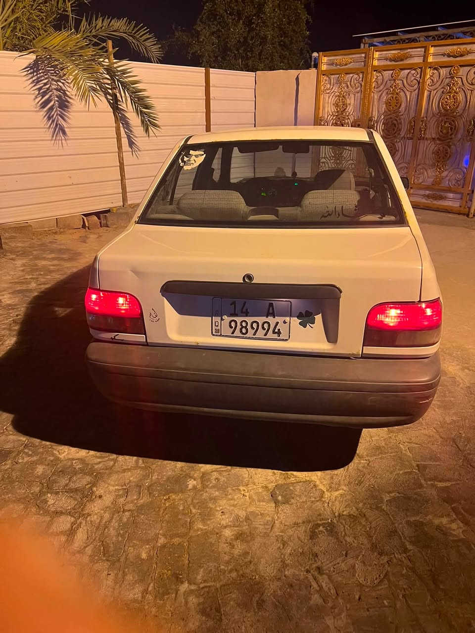 سلام عليكم سايبا للبيع سياره مال جناي موديل١٧
مكينه وكير مكفولات 
حداديه ١٠٠ب١٠٠
ضربه بيه يم قبق البانزين فقط يرجع بارد ومامسوي لهسه 
تبريد ثلج 
سعر ٣٩ وبيه مجال ورقتين 
مكاني بصره ابو لخصيب 
*********** 
السياره ابسمي تحويل مباشر ارقام نكليزي
