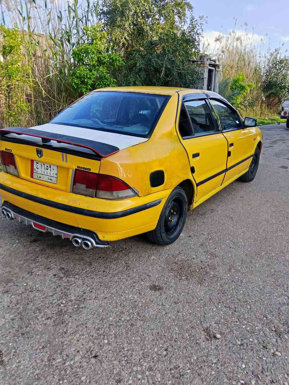 سلام عليكم سياره سمند موديل 2009 رقم بغداد ألماني سياره جاهزة المشي محرك كير إكسل مكفولات صدر جديد دوشمه جديدة كهربائية جديدة كشرها نضيف بلادية اللبيع واذا اكو موراس اراوس حسب القناعه مكاني تاجي منشأ نصر ***********بي واتساب إذا محصلتني ع خط 
***********
