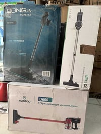 3 قطعة مكنسه كهربائ موجوده اصلى رقم واساب 07508500599