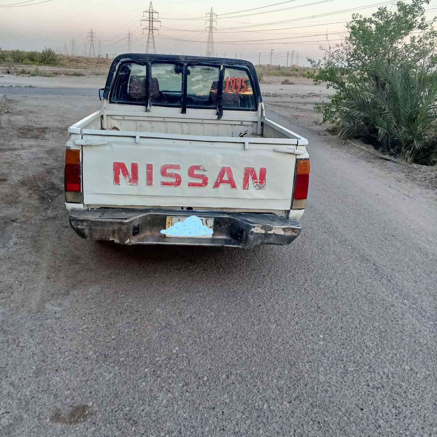 السلام عليكم اخوان للبيع بيكم نيسان موديل ٩٥ سياره جاهزه محرك ونجي سته حاويه كير نضيف رقم ميسان مشروع وطني راعيه موجود بل ناصريه مكان السياره ناصريه مركز رقم التواصل  ***********
