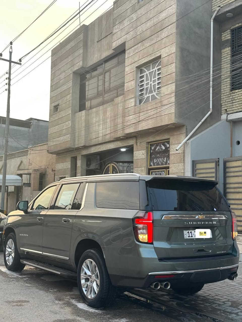 السلام عليكم شوفرليت سوبربان للبيع 2023 مواصفات بريمير وارد أمريكي كفالة عامة رقم بغداد خصوصي بأسمي ماشية 87  عنواني البصرة السعر410$ ***********
