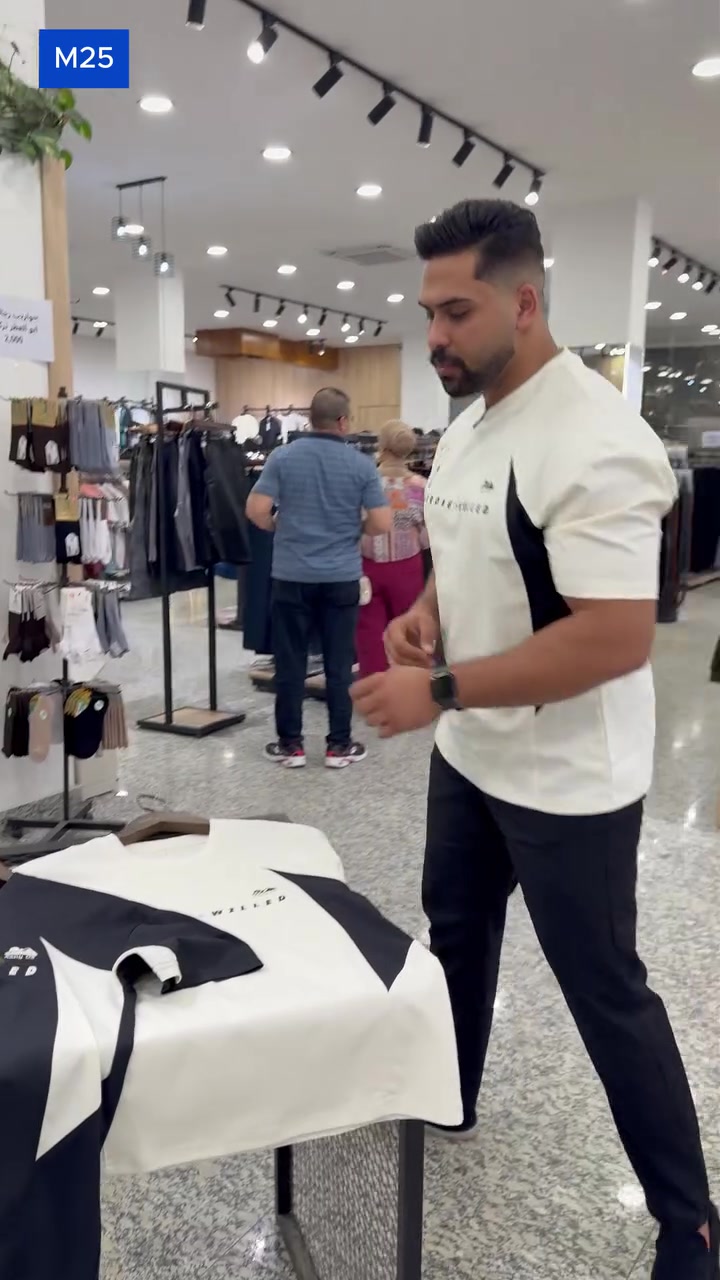 ✨ وصل الان || New Arrival
✨ سعر التشيرت القطني بـ 10الف بس 
✨ الخامة قطني بارده 
✨ القياسات L-XL-2XL-3XL-4XL
✨ التوصيل: بغداد 5 - المحافظات 6
💢 للحجز راسلونـا على الصفحة او زورونـا
فروعنـا:
الفرع الاول: زيونة – شارع الربيعي – مقابل جدار سنتر
الفرع الثاني: الدورة – شارع المصافي – داخل الدورة مول
الفرع الثالث: حي الجهاد / حي الحسين – داخل العربي مول
الفرع الرابع: واسط الكوت – شارع المغرب قرب فلكه العمارة
📞 زين:*********** – آسيا:***********
💢 كل جديدنا من تخفيضات وعروض 
تجدونه في قناتنا الرسمية على التليگرام
رابط القناة: https://t.me/modren_man1
