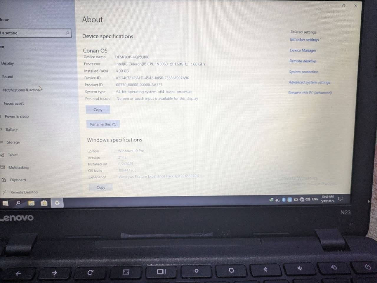 لابتوب لاينوفو نضام وندوز قطعة كلش نظيفة و حلوة مع شاحنة الأصلية شغالة بس متيبة من فوك بس هيا شغالة اليفيدة يدفعلنا بي سعر وياخده


**إذا كنت صاحب هذا الإعلان وتريد حذفه لأي سبب، رجاءا أرسل رسالة إلى الدعم الفني**