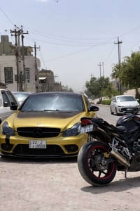 مارسدس cls فول مواصفات واحد على واحد فتحه سقف كراسي كهرباء استيرن كهرب...