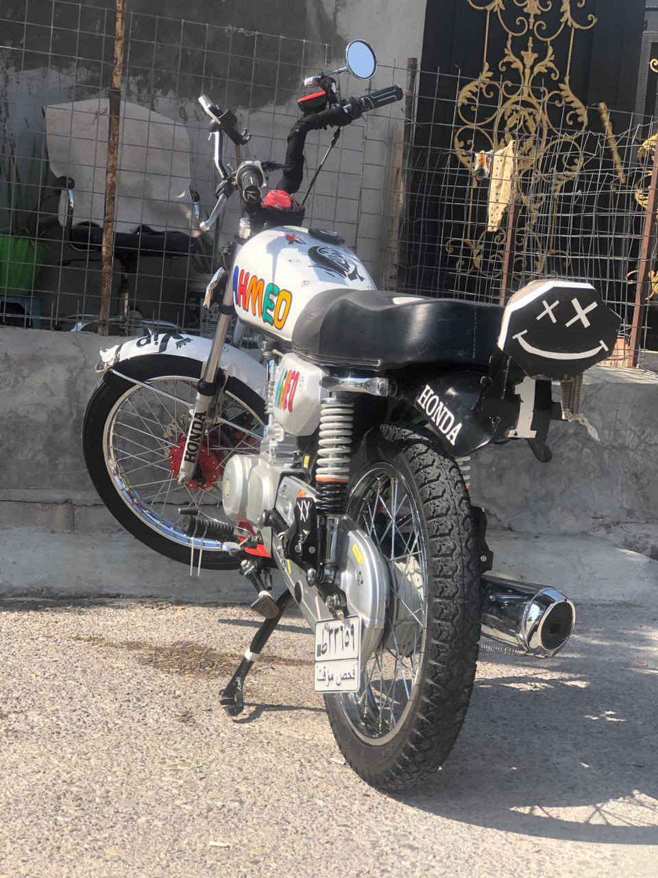 دراجه البيع هونده اصل دراجه مابي اي نقص دراجه تعمير جديد سعره 650 مكاني جلولاء ***********
