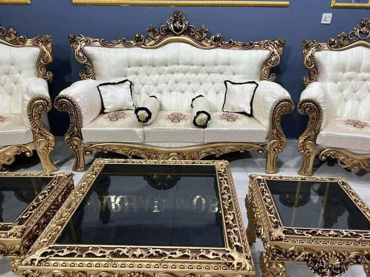 تخفيضات ✅✅✅
جميع الوان موديلات الريزين بسعر خيالي موجود فقط لدى معرض الريان 🤩❤👑🔱  ( السعر 900 الف )
موديل الزنجيل بسعر ( 900 الف )
تخم ملكي ريزين ١٠ مقاعد منشأ ايراني 
يتكون من ٢ ثلاثية - ٢ كراسي - ١ ثنائية 
مع سيت طبلات هدية و سيت كوشات وايضا والتوصيل مجاني لجميع محافظات العراق للحجز والاستفسار مراسلة الصفحة أو الاتصال على الرقم التالي ***********
