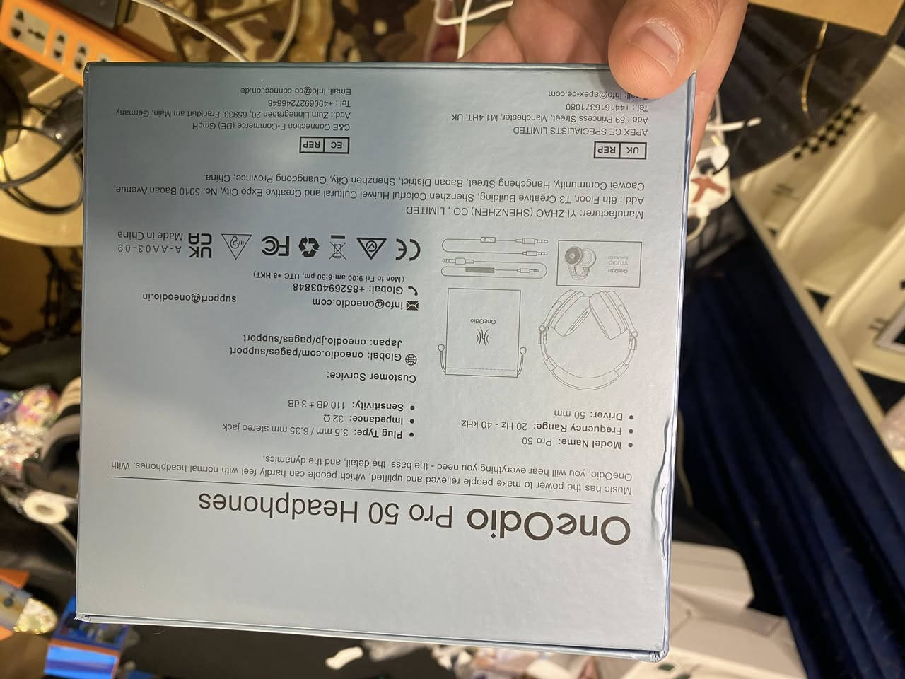 سماعه dj studio الغنيه عن التعريف السعر 55 الف 

يوجد توصيل


**إذا كنت صاحب هذا الإعلان وتريد حذفه لأي سبب، رجاءا أرسل رسالة إلى الدعم الفني**