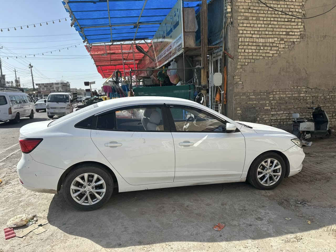ستندر Mg 5 2025
ماشية 66 الف 
رقم بغداد باسمي 
بغداد حي الجهاد 
*********** 
السعر 97 ورقة وبيها مجال
