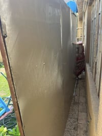 قاطع حديد • ٣٫٥م عرض • مع باب