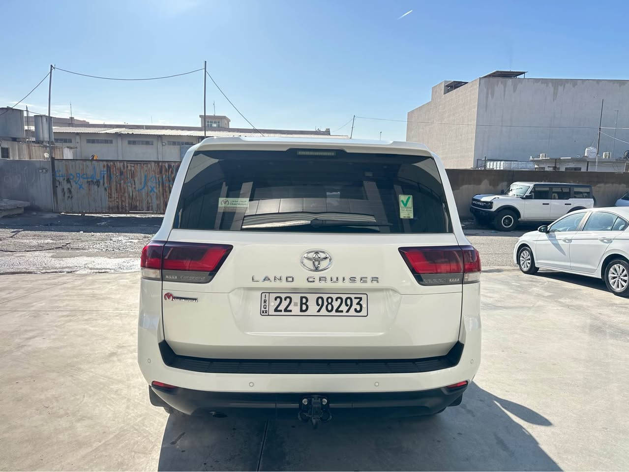 تۆیۆتا لاند کرۆزەر, G-X
-موديل:-2024
-سلندر:-6 پستۆن
ضمان:-شركة(3)سال
-ماشي:-صفر
-المحرك:-4.0
-وقود:-بنزين
0750 711 5442
0772 152 5442 أربيل, العراق
