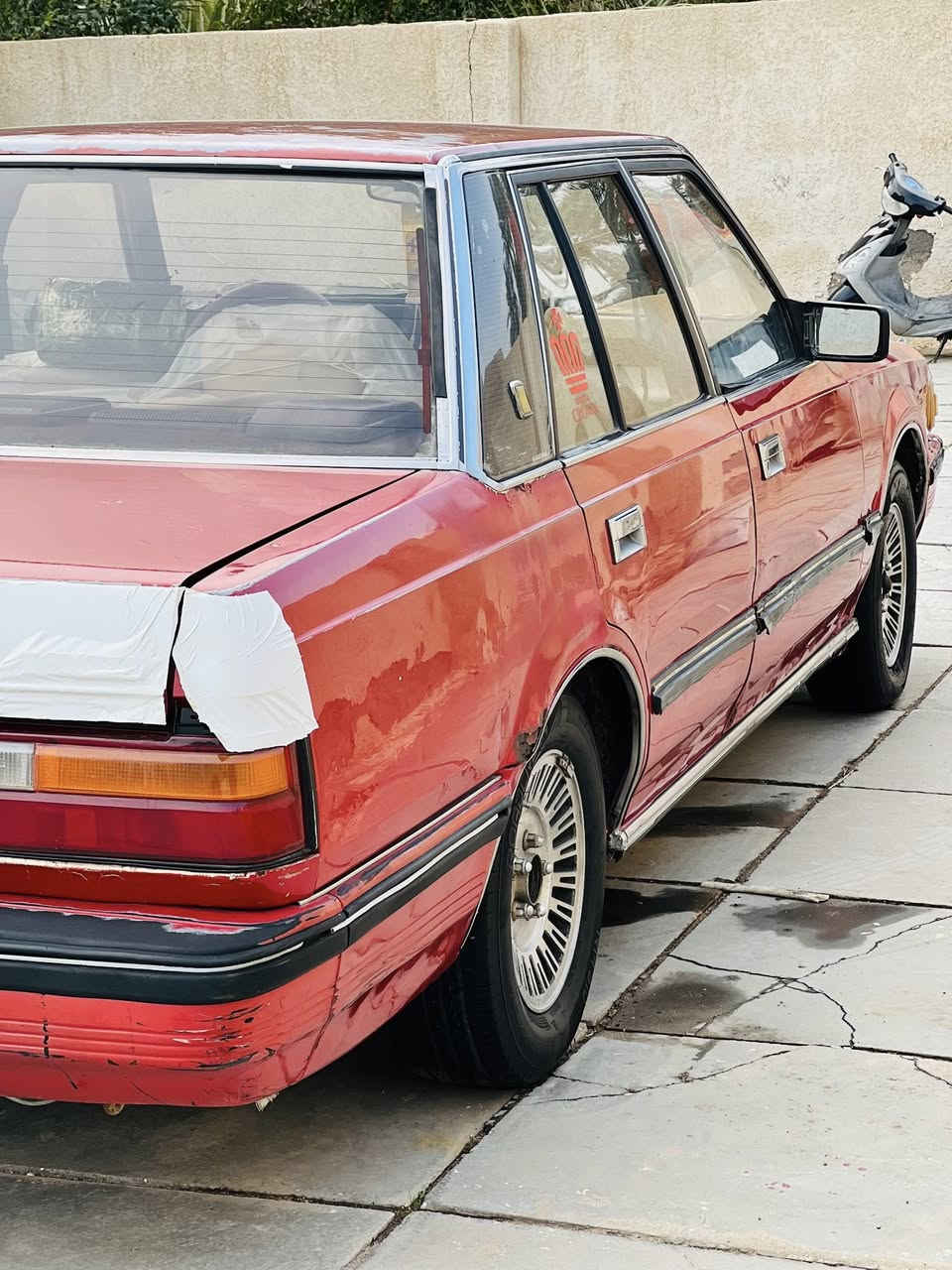 سلام عليكم سوبر 84 البيع مكينه وكير بطه ع شرط حداديه تخم تاير كهربايات شغاله سياره جاهزه ماناقصه شي سنويه الشهر سادس تنتهي مداور ثانيوم ***********مكلف تفاصيل اكثر مكان سماوه السعر 49 وبيه مجال
