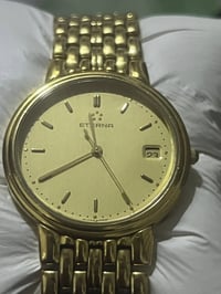 🟪ساعه سويسري نوع أتيرنا ⬛️كوارتز بطاريه ⬛️القطر 34 ⬛️طلاء ذهب 18 بالكا...