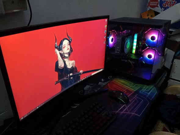 PC للبيع
Ci5 13400F

AG400

H610 ASUS PRIME

GALAX GEFORCE RTX 3060

RAM 16G PNY RGB 3600

SSD 1TB NVME DAHUA M.2

WARRIOR AK 700W
السعر 925 الف 
مكاني كربلاء متوفر توصيل جميع المحافظات ***********
