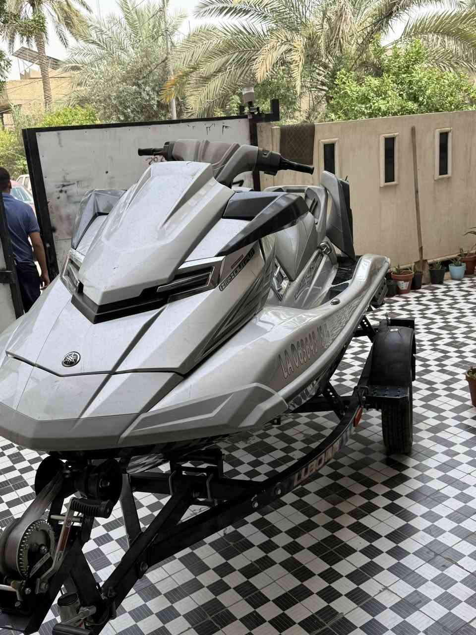 سلام عليكم
جتسكي fxكروزر اكبر حجم محرك 1800 بدون سوبر موديل 2012 مشتغل 178 ساعه  
***********
 سعر 85 وبي مجال
