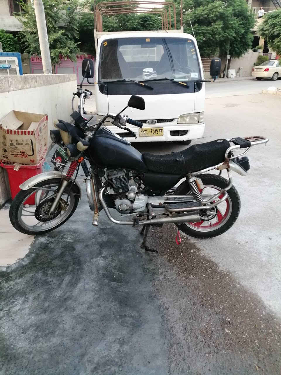 السلام عليكم دراجه للبيع جاني مكينه 200 دبل صالنصه مرتبه مناقصها شي


**إذا كنت صاحب هذا الإعلان وتريد حذفه لأي سبب، رجاءا أرسل رسالة إلى الدعم الفني**