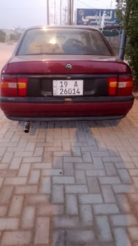 اوبل فيكترا للبيع تعمير جديد سياره مال جناي تحويل ثاني يوم رقم انكليزي...