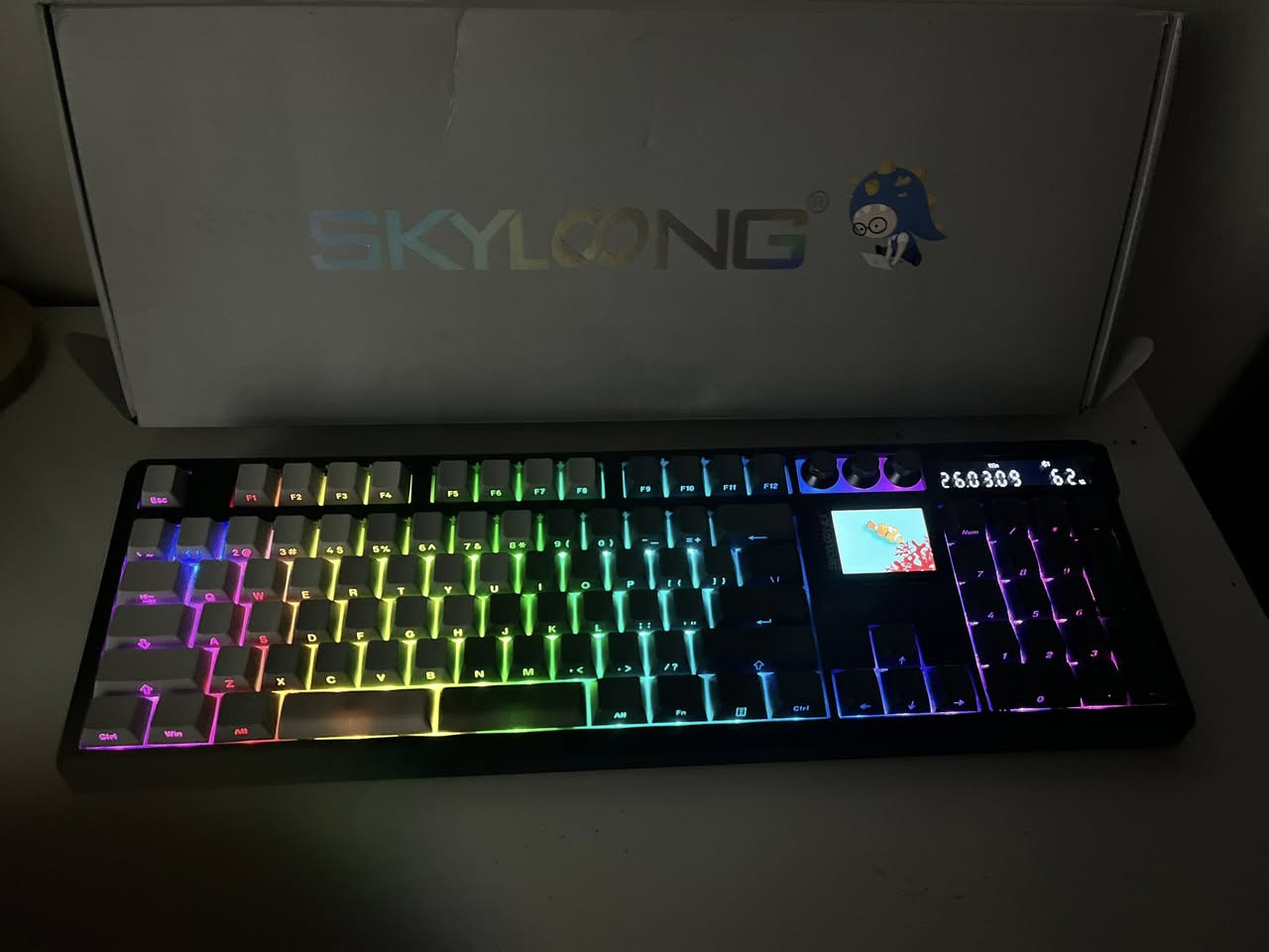 كيبورد ميكانيكي وتفاصيلة بلفيديو


**إذا كنت صاحب هذا الإعلان وتريد حذفه لأي سبب، رجاءا أرسل رسالة إلى الدعم الفني**