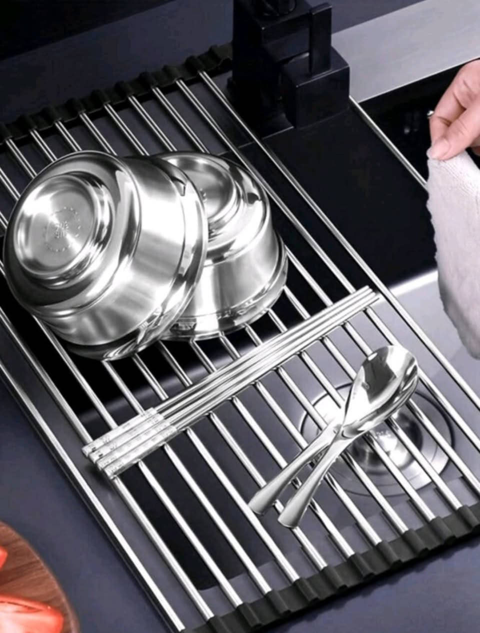 مشبك سنك لتجفيف الإماعين والخضروات سهل الخزن السعر ٣ آلاف لدينا خدمه توصيل داخل العماره بالفين فقط


**إذا كنت صاحب هذا الإعلان وتريد حذفه لأي سبب، رجاءا أرسل رسالة إلى الدعم الفني**