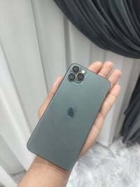 آيفون ١١ برو ماكس • زيتوني • مبدل شاشة وبطارية