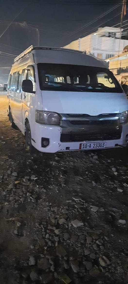 السلام عليكم 
جنبي 2013 بابل مكينة كير اكسن تبريد حداديه مكفولات بيها صبغ قليل مصفره هيئة وضريبه وغرامات رقم انكليزي بسمي السعر 93 وبيها مجال 
العنوان بغداد البياع ***********
