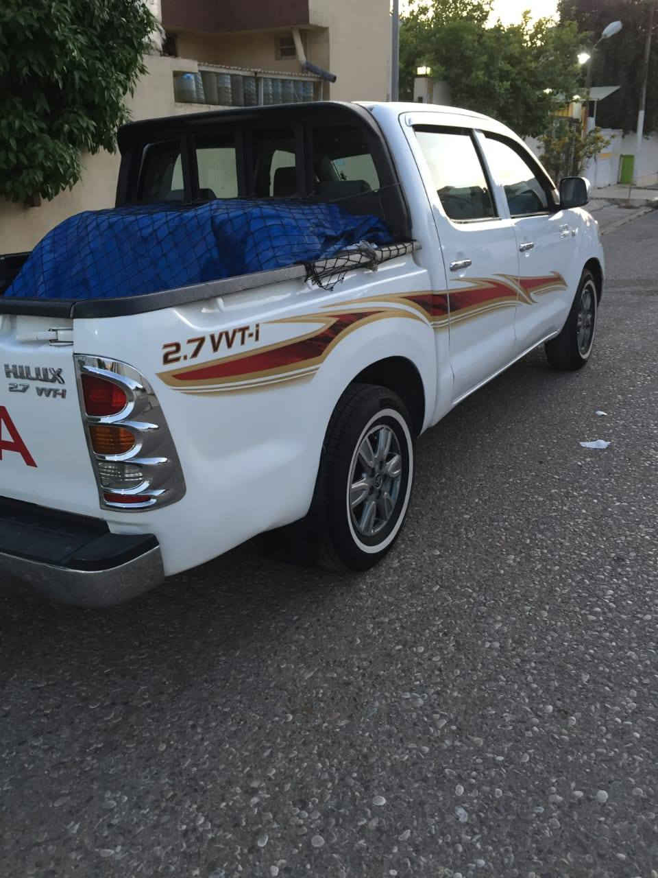 سلام عليكم ورحمة ألله وبركاته
للبيع تويوتا هايلوكس رقم سليمانية موديل ٢٠١١ هزة جديد سنوية باسم البايع كوبون بانزين محرك مفتوح بس بالشرط لا صرف لا بخار بي ضربة امبين بالصورة ماواصل للشاصي للاستفسار اتصل على
***********
سعر ١150 كركوك, العراق
