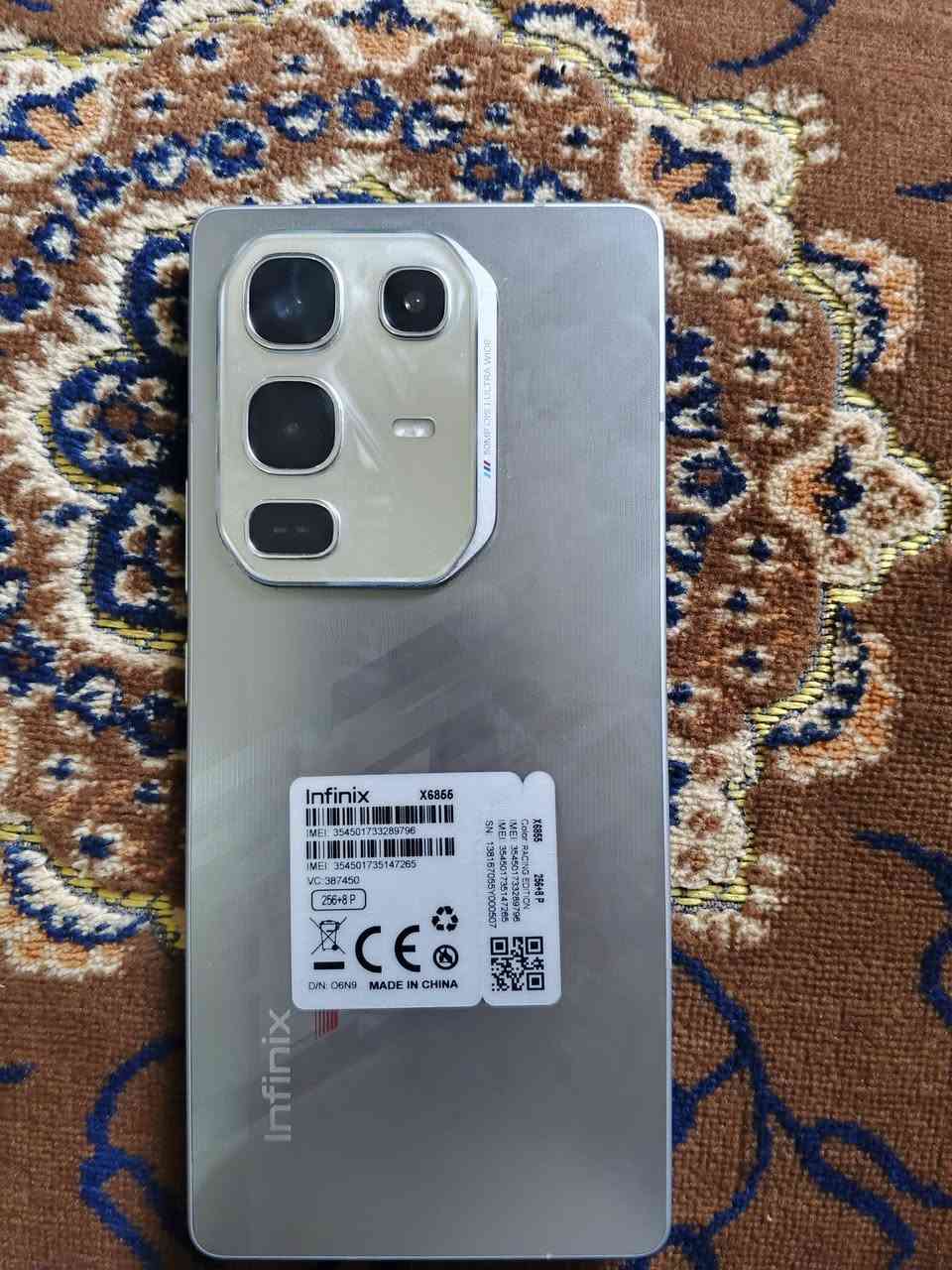 سلام عليكم انفنكس نوت 50برو ذاكره 256جهاز يخبل قراضه كاملات شاحنه وباكيت جهاز بلادي شخط مابيه مستخدم شهر متوازي. على بيعته سعر 300


**إذا كنت صاحب هذا الإعلان وتريد حذفه لأي سبب، رجاءا أرسل رسالة إلى الدعم الفني**