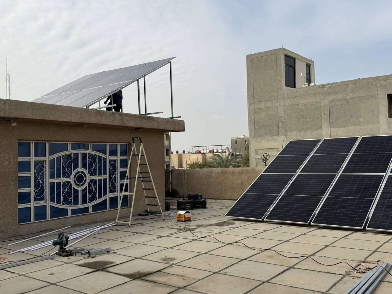 نيو سولار لمنظومات الطاقه الشمسيه 

للخدمات والطاقه الشمسيه
محطه واحده لبيع مواد الطاقه الشمسيه
محطه واحده لتجهيز مشروعك

كوادر هندسيه متخصصه   في مجال تصميم وتنفيذ وتجهيز منظومات الطاقة الشمسية في العراق وفي تقديم حلول طاقة شمسية متميزة.

المهندس مؤيد الباوي 
***********
مركز المبيعات
***********
***********

الصيانه والخدمات 
المهندس ازاد الجاف
‏‭+٩٦٤ ٧٧١ ٥٤٤ ٤٤٣٥‬
‭
