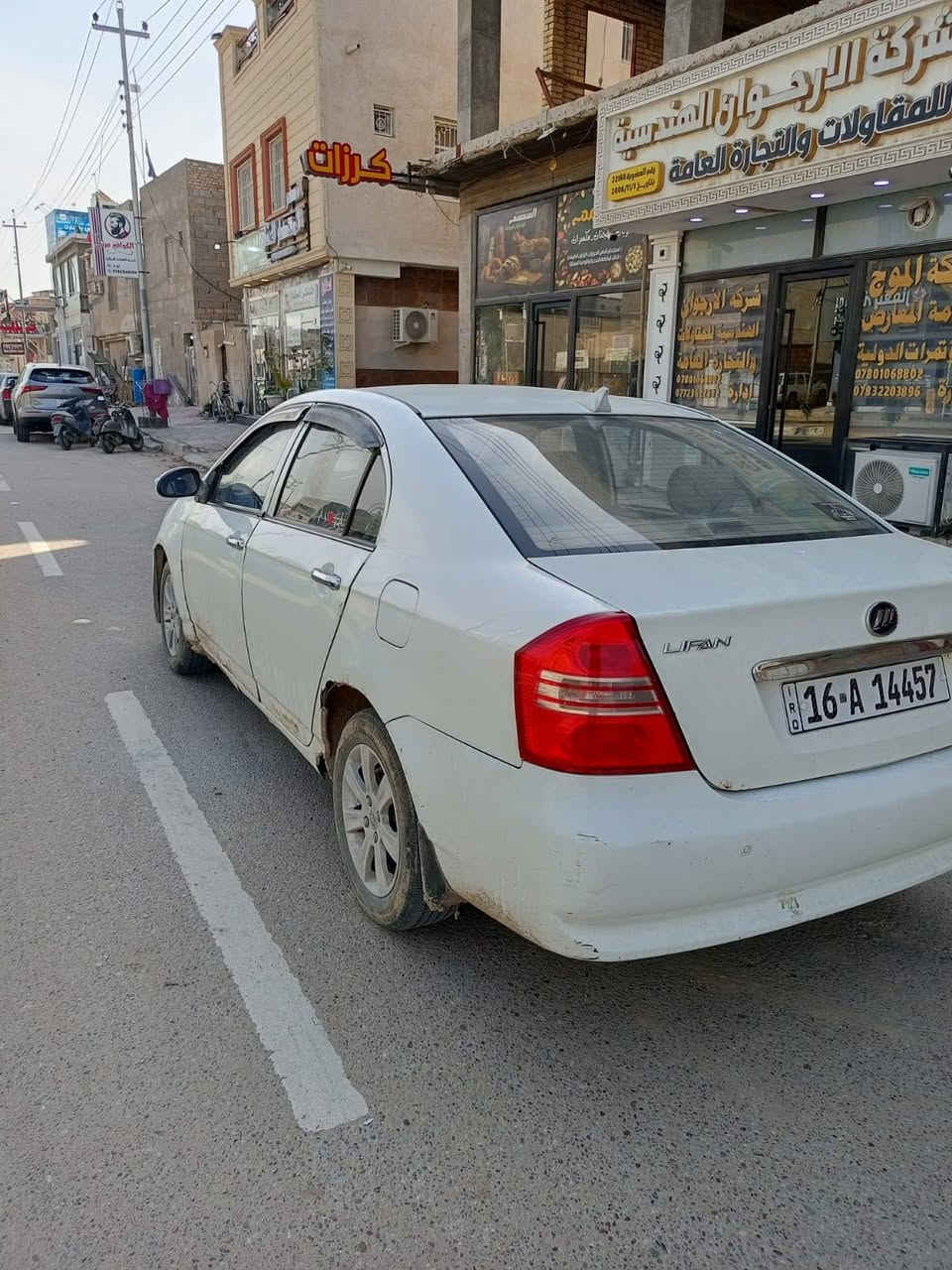 ليفان مديل 2013 رقم نكليزي تحويل اي محافظه سنويه جديده لغايت 2028 السياره نضيفة بمعنة الكلمة شاشه شادله كهربائياتهه كوله شغاله بيه جاملغ امامي صبغ فقط  العنوان كربلاء المقدسه قرب مول الحارث للاتصال  ***********
