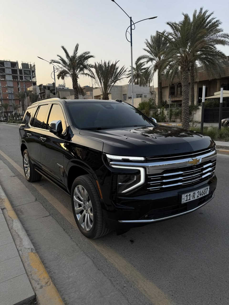 السلام عليكم اخوان

للبيع او المراوس 

شفروليت تاهو (2025) فئة بريمير
وارد: خليجي – وكالة المنصور

داخل الضمان
عداد: 6 الف
فول مواصفات 1/1
السيارة بعدهَ بحالة الوكالة زيرو

مغلفة السيارة ppf ابو ال 30 ورقة بالكامل داخل و خارج ضمان 10 سنوات 
تشغيل عن بعد
فتحة بانوراما
كير تعليگ
نظام فورويل
داخل أبيض جلد
كشنات كهربائية
رادار أمامي + مانع تصادم
رادار خلفي
داتاشو كبيرة
تدفئة وتبريد للكشنات
جكات + وضعيات قيادة (مود)
شاشات خلفية كبيرة
شاشة متصلة ديجيتال
حساسات أمامية وخلفية
كاميرات 360° دوارة

وباقي المواصفات المعروفة

مكان السيارة بغداد  

***********

السعر: 745 ورقة
